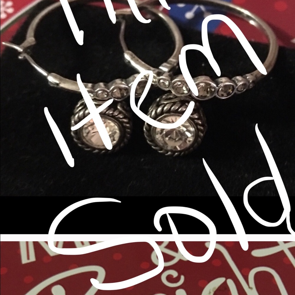 Two Pair of “Brighton” Earrings, Hoops and Studs